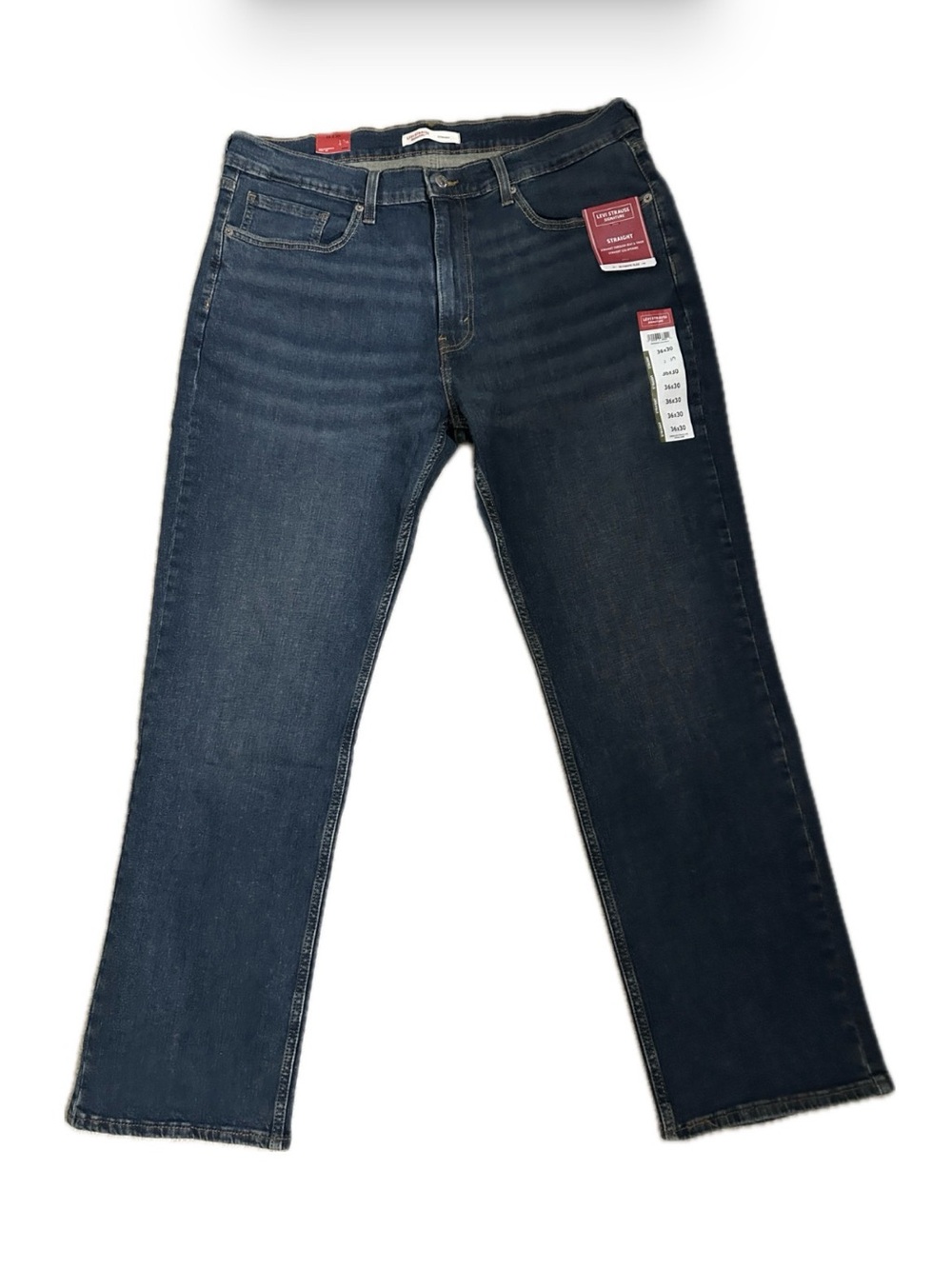 Levi's Signature straight Jeans size 36*30, men's denim pants, NWT, gift